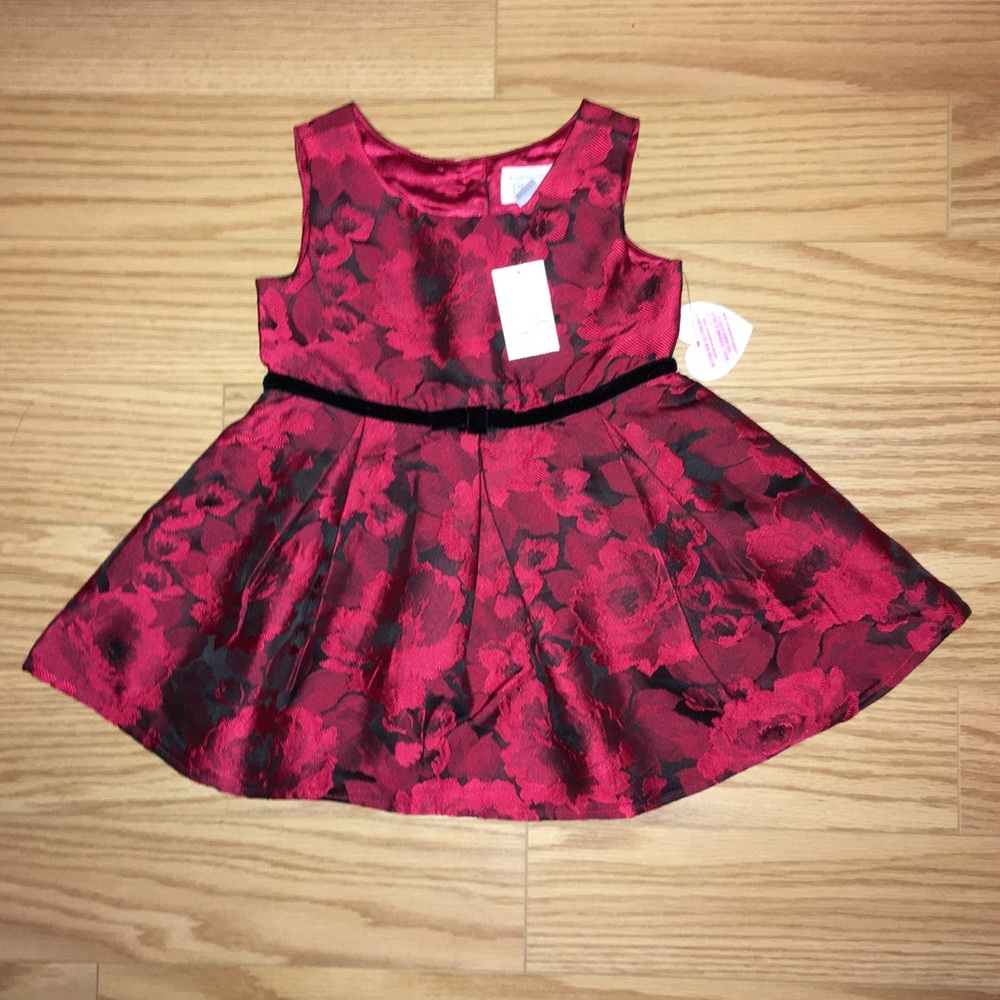 Floral Pleated Dress